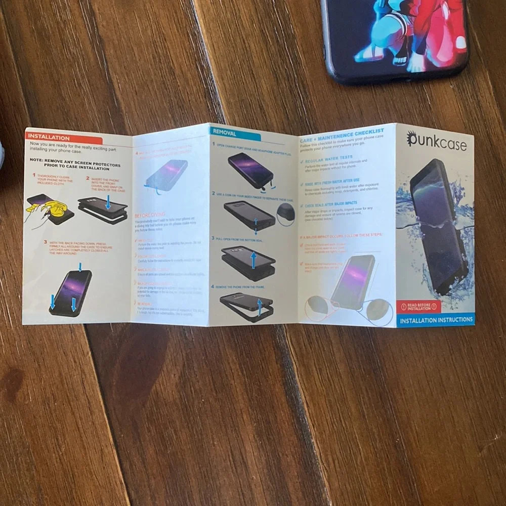 TikTok inspired PUNKCASE & Naruto case bundle IPhone XS